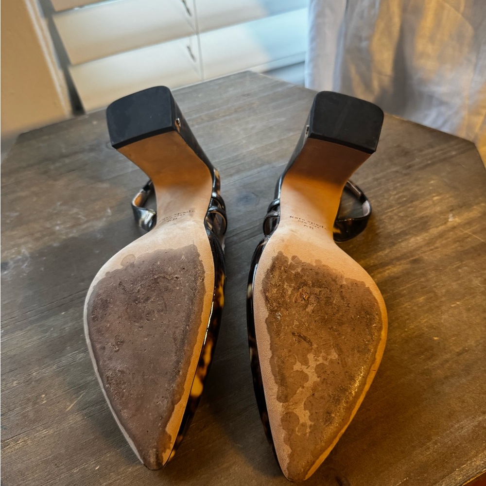 Kate Spade Brown Tortoise Heels - Picture 4 of 6
